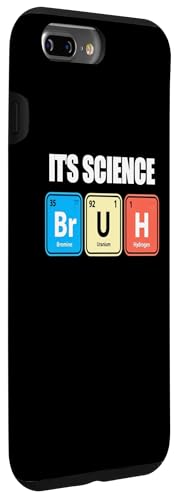 Its Science Bruh Funny Periodic Table Meme Tee Humor Now LOL Phone Case for iPhone 7 Plus/8 Plus
