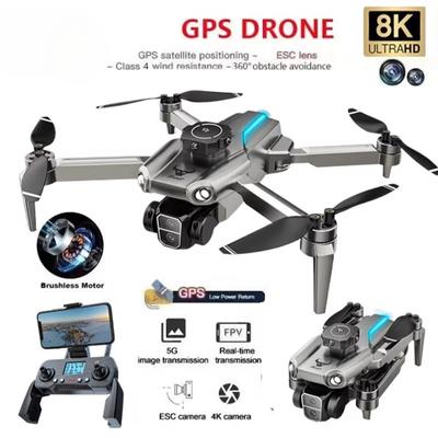 2025 წლის ახალი SG109 Max Mini Drone 8K Professional HD ESC კამერა ჯაგრისების გარეშე 5G WiFi GPS დასაკეცი 4 ღერძიანი რხევის საწინააღმდეგო დაბრკოლებების თავიდან აცილების კვადკოპტერი სათამაშო საჩუქარი