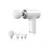 Massage Gun Deep Tissue 6-Speed Portable Percussion Muscle Massager with 4 Heads, Pain Relief, Relaxation for Stiff Shoulders With Full Body Massage