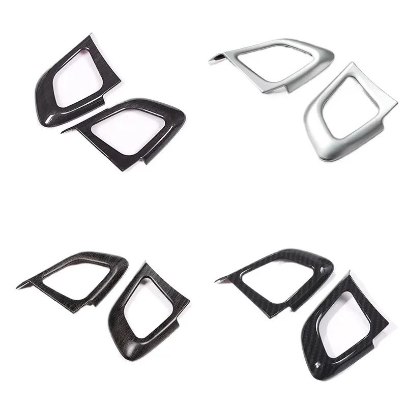 metyoucar For Land Rover Range Rover Evoque 2012-18 Car Steering Wheel Button Frame Cover Trim Stickers Interior Car Accessories