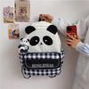 Schoolbag Cute Panda Bag Cartoon Backpack Ins Girl Soft Sister Mini Backpack College Student Class Big Schoolbag Female