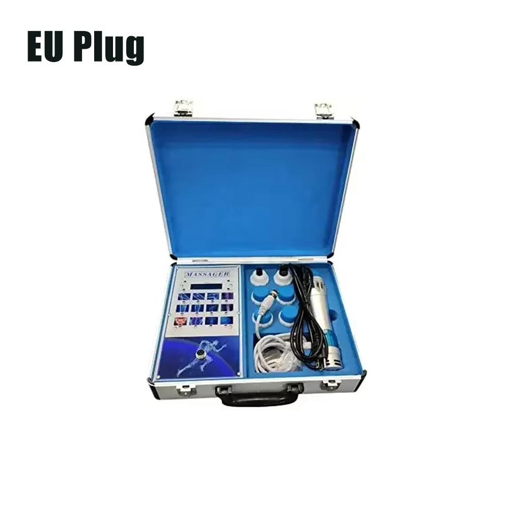 

Muscle Massager Shockwave Machine with 7 Heads - Lattice Ballistic Tool for Pain Relief, ED Support & Daily Muscle Care EU Plug