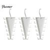 360 Degree Rotating Hook V Shaped Double-Sided Closet Organizer, Multi-Layer Vertical Hanger, with V-shaped Double-sided Hanger 12 Non-Slip