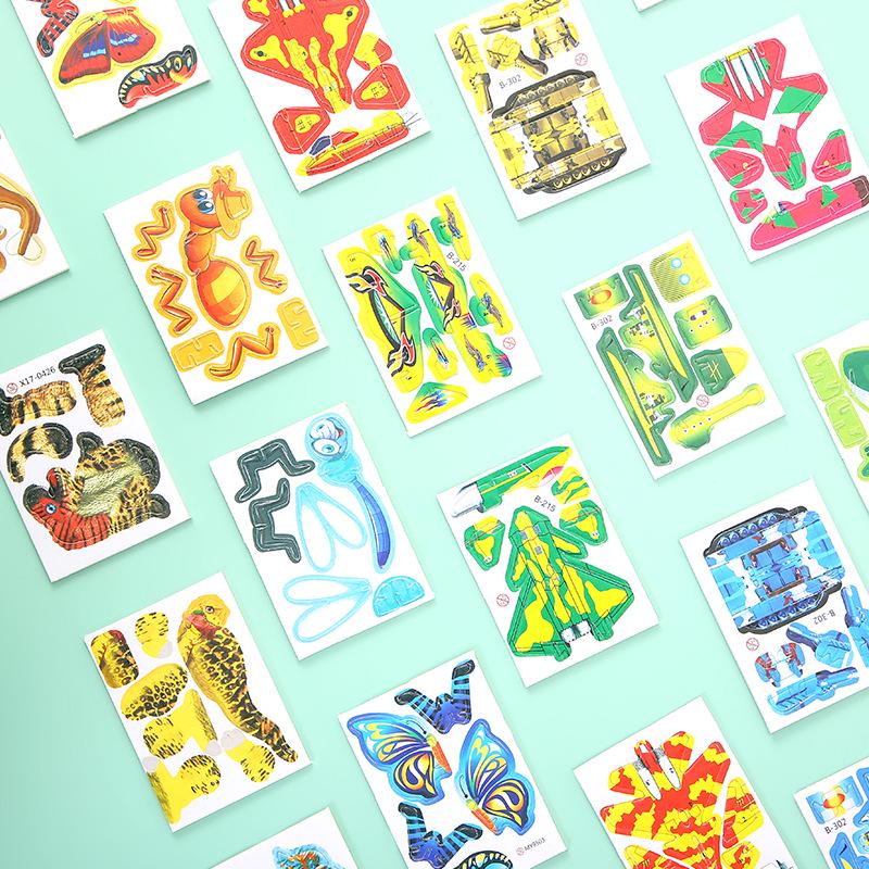 3D Insect Paper Puzzle - Creative DIY Educational Toy for Kids