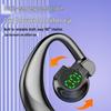 Rotatable Single Ear Hook Bluetooth Headset with LED Display