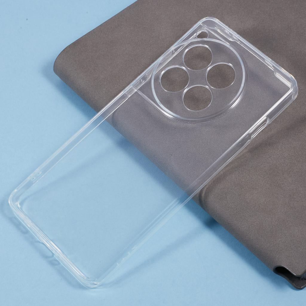 Für OnePlus 12 5G Stoßfestes Case 1,5 mm Dicke Transparente TPU Handyhülle