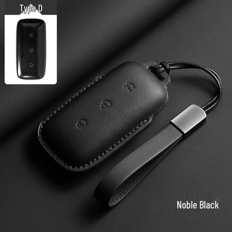 Geely Galaxy Starship 7 Key Case Cover with Protective Shell and Buckle for Car Interior Decoration