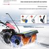 Allied Small Hand-Push Snow Sweeper