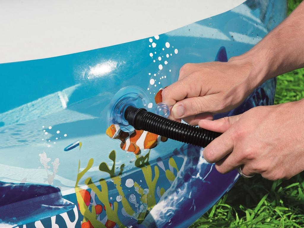 Inflatable Fish Pool 262 X 157 X 46 Cm Bestway 54118