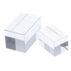 Engravable K9 Crystal Block Transparent Blank Cube Glass Paperweight for Home Office Desk Decor DIY Art Craft