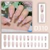 Blush Ice Transparent False Nails - Influencer Style, TikTok Trend, Girlish Manicure Patches