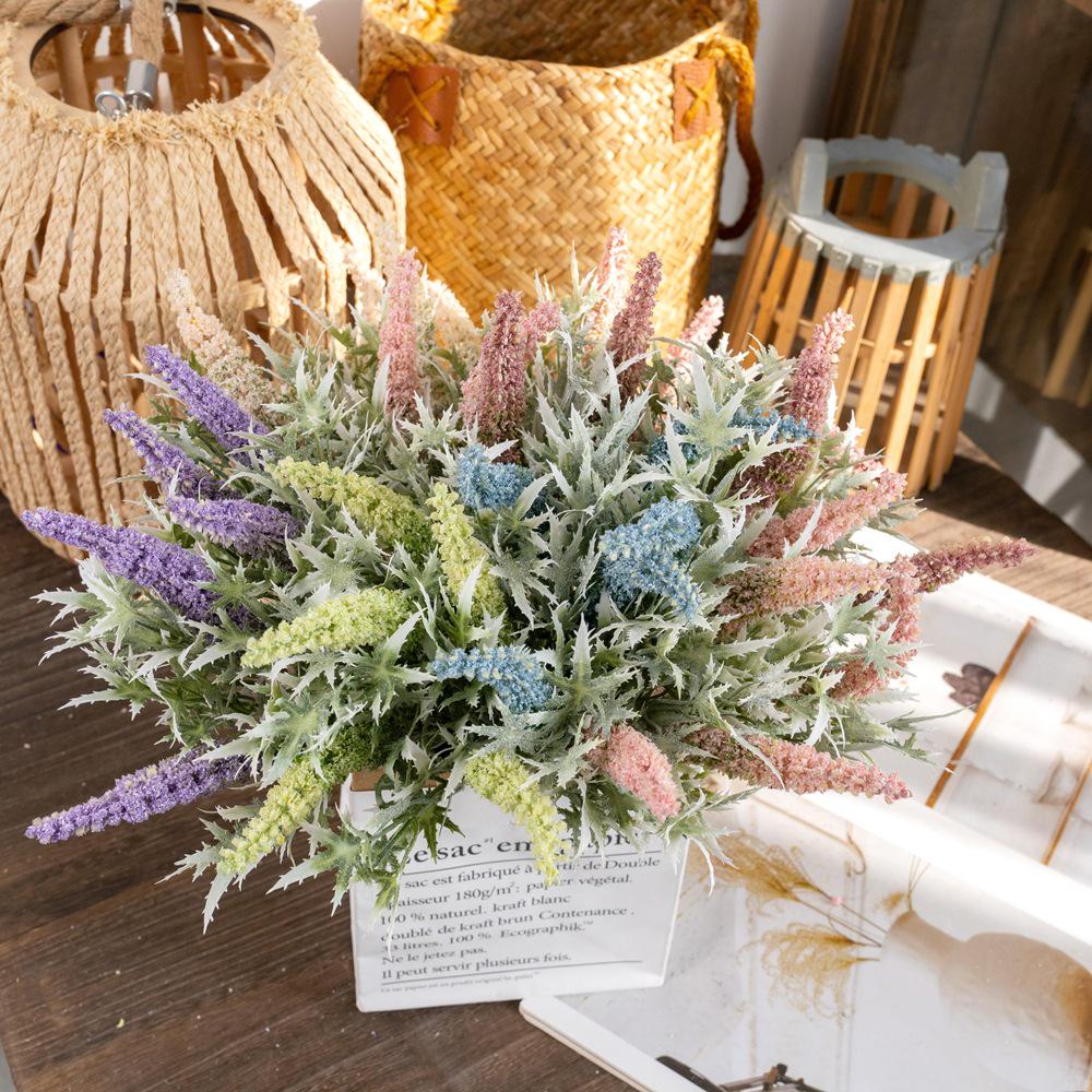 Artificial Daisy Sage Flowers for Wedding Decorations - INS Style CL10004