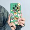 For OPPO Reno 12 F 4G Capa Reno12 FS Reno12 F 5G Phone Case Reno12F CPH2637 CPH2687 Back Cover Flower Painted Printed Soft Funda