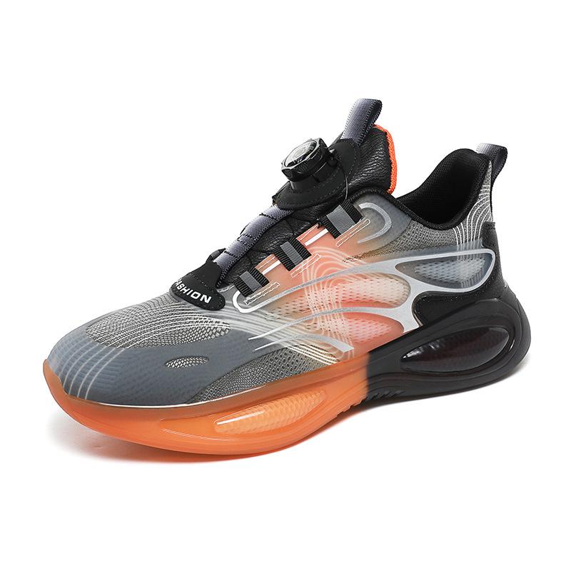 Rotating button raw sneakers daddy trendy shoes 22 new summer mesh breathable casual 39
