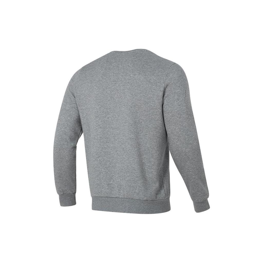 Puma Letter Print Sportswear Fitness Training Fleece Warm Casual Pullover Hoodie Unisex Hoodies Light-Gray 682722-03