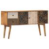 Day and Night - Day and Night Sideboard with Solid Mango Wood Print 130x30x70 Cm