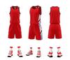 Unisex Basketball Jersey Team Uniform - Quick-dry Training Set
