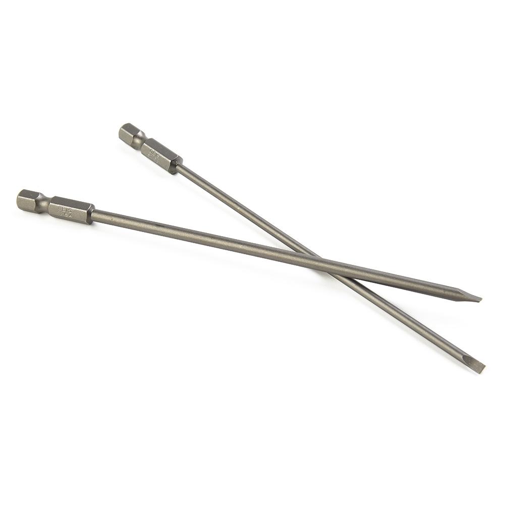 150mm Long Screwdriver Bit Electric Flat Head Manual