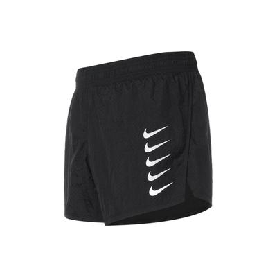 Atmungsaktive Casual Logo Sportshorts mit mehreren Haken für Damen, Schwarz DJ0928-010