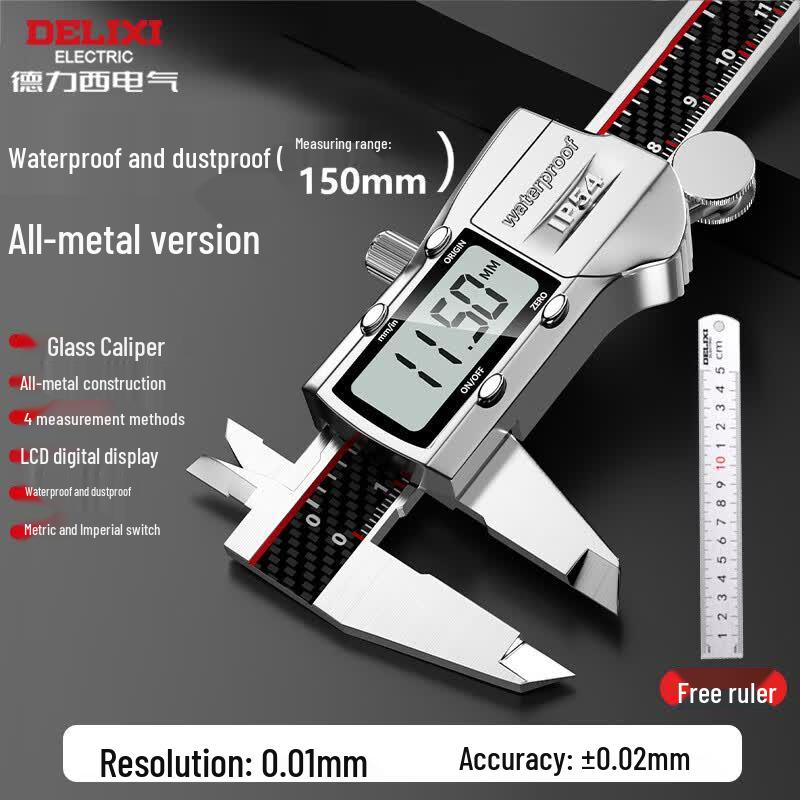 DELIXI ELECTRIC High Precision Digital Vernier Caliper
