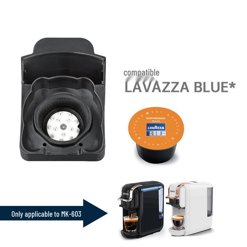 Máquina de Cápsulas de Café CAFELFFE: Cafeteira Doméstica Compatível para Pó de Café e Múltiplas Cápsulas