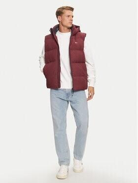Зимняя куртка Tommy Hilfiger Essential Down Vest (DM0DM20465) глубокий румяный
