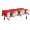 Disposable Christmas Tablecloth Bronzing Table Cover Disposable Tablecloths  New Year Party