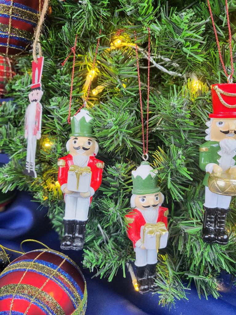 Nutcracker Soldier Pendant 2 Pcs