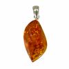 Cognac Amber Pendant - Baltic Amber Jewelry