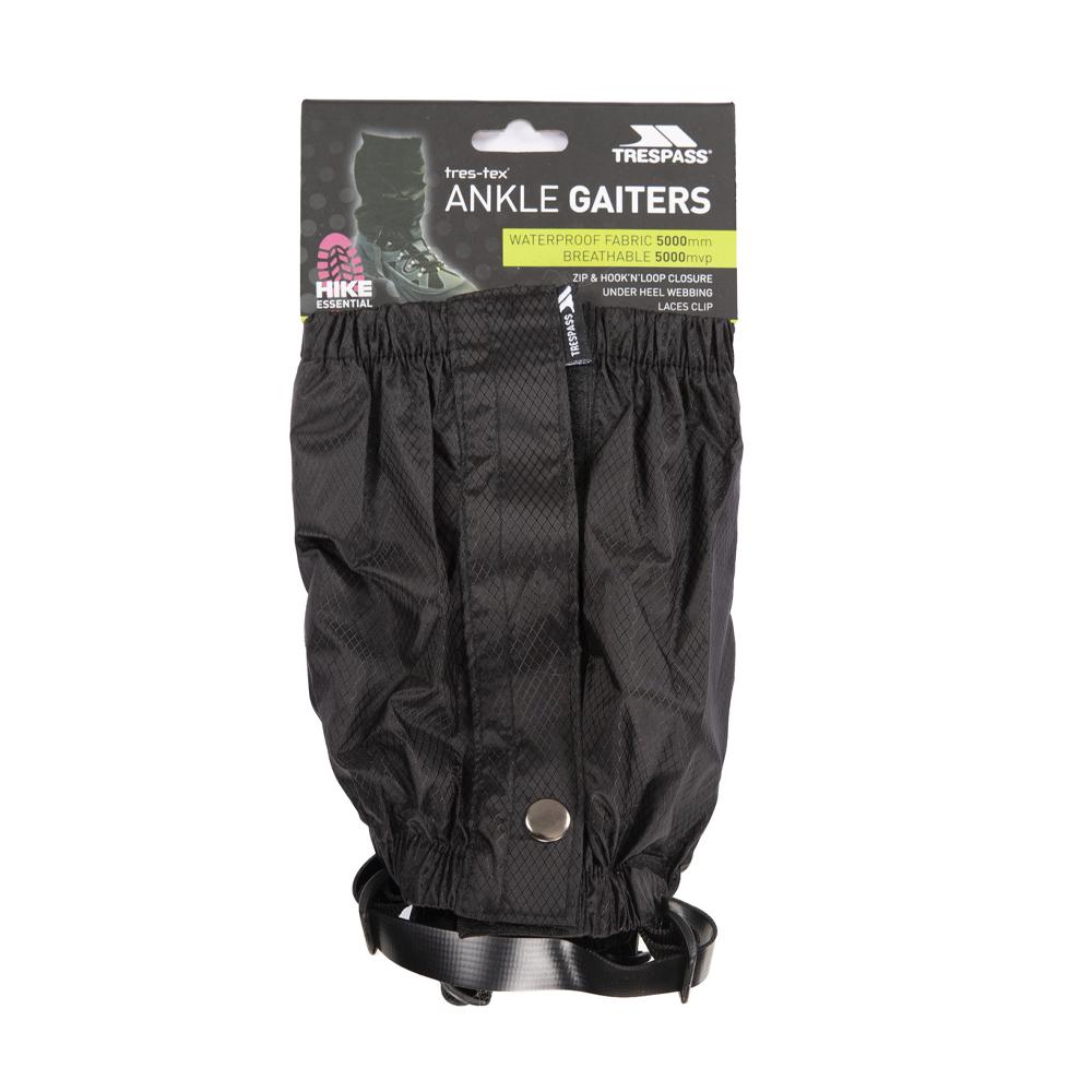 Trespass Adults Unisex Knoydart Ankle Gaiters (Pack Of 2)