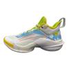 Li-Ning Zapatillas de Baloncesto de Caña Baja Air Strike 10 Amortiguación Soporte Estabilidad Antideslizante Hombre zapatilla Blanco Azul ABAT089-2