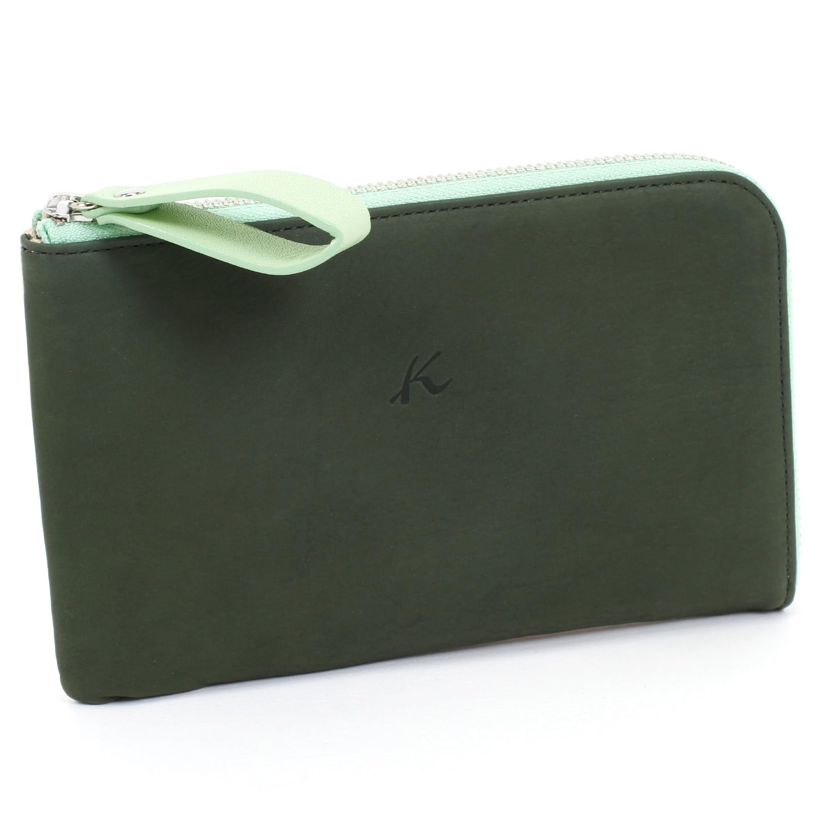 

Large Multi Case PH0764 Dark 32501 [Kitamura] Green/Beige [Green]