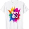 Happy Holi for Women Men Color India Hindu Gifts T-Shirt