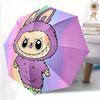 1pc Labubu Automatic Opening/closing Umbrella, Compact Travel Umbrella - - Festive Accessory, Sturdy Ribs Yy250807115
