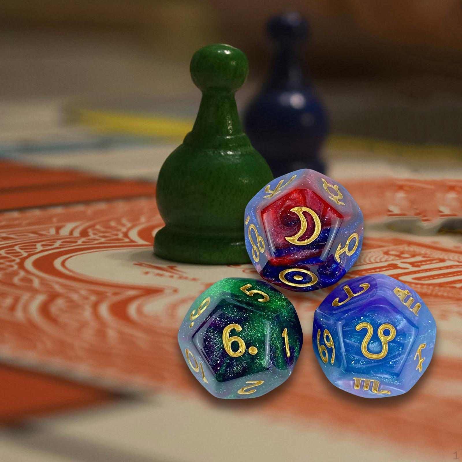 

Набор кубиков для настольных игр и ролевых приключений Style A