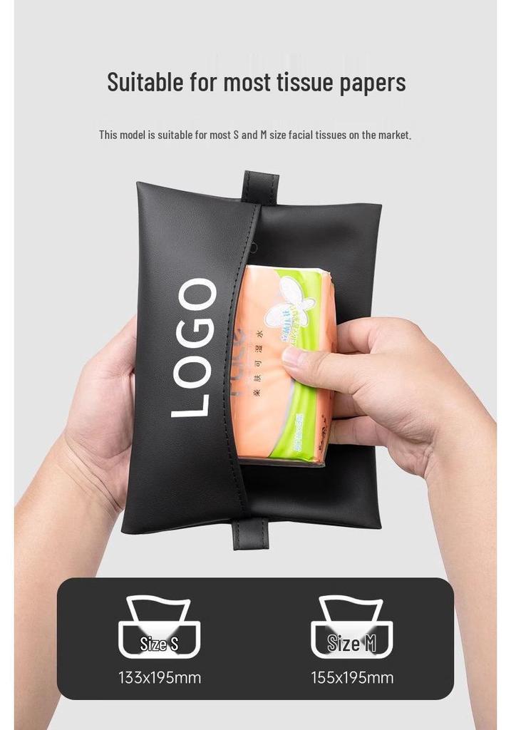 Compatible Tissue Box for Li Auto L6/L7/L8/L9 - Car Storage Accessory