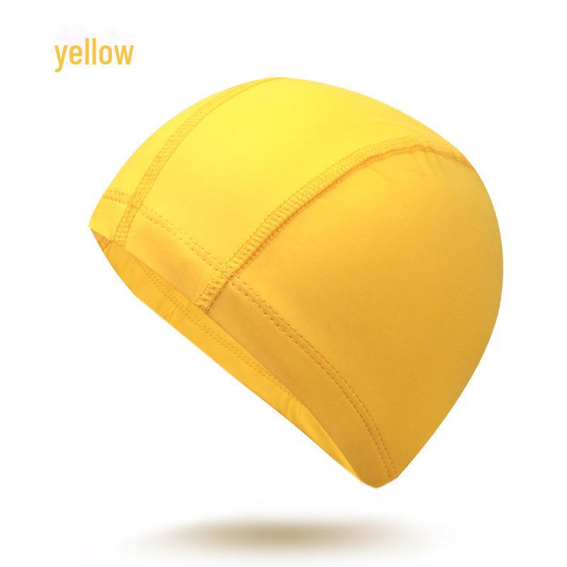 Waterproof High Elastic Unisex Swimming Cap with Ear Protection for Long Hair