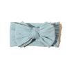 European & American Children's Double-Layer Bow Headband - Soft Nylon Infant Fontanel Protection 