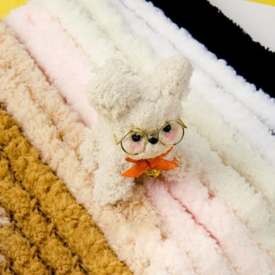 Coral Velvet Twist Stick Extra Pipe Twist Cleaners Large Plush Thick Stick Kids Art