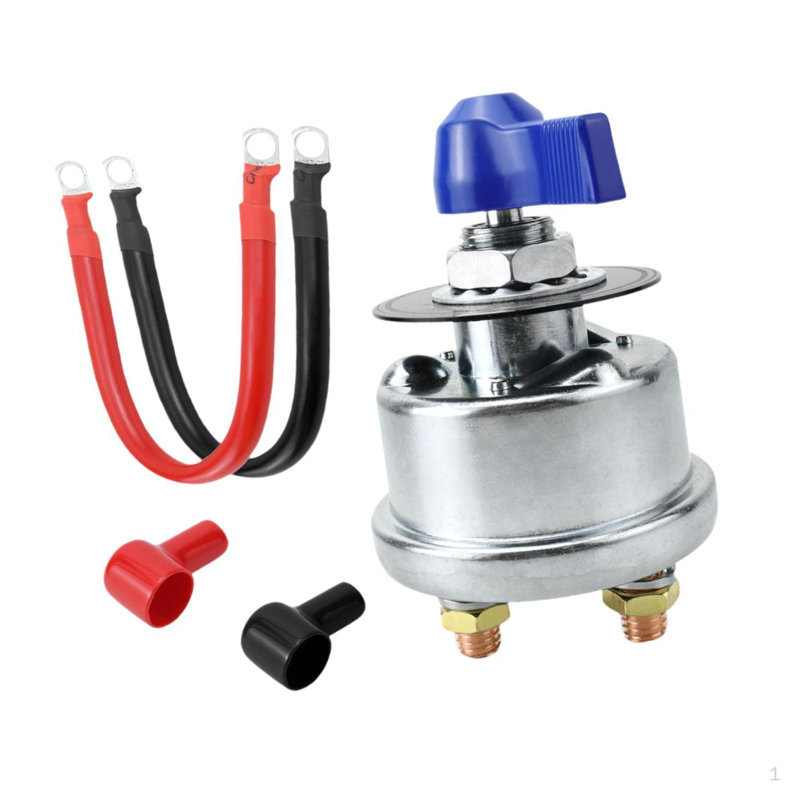 

Выключатель массы аккумулятора 12-48 В профессиональный изолятор для квадроциклов Blue Handle