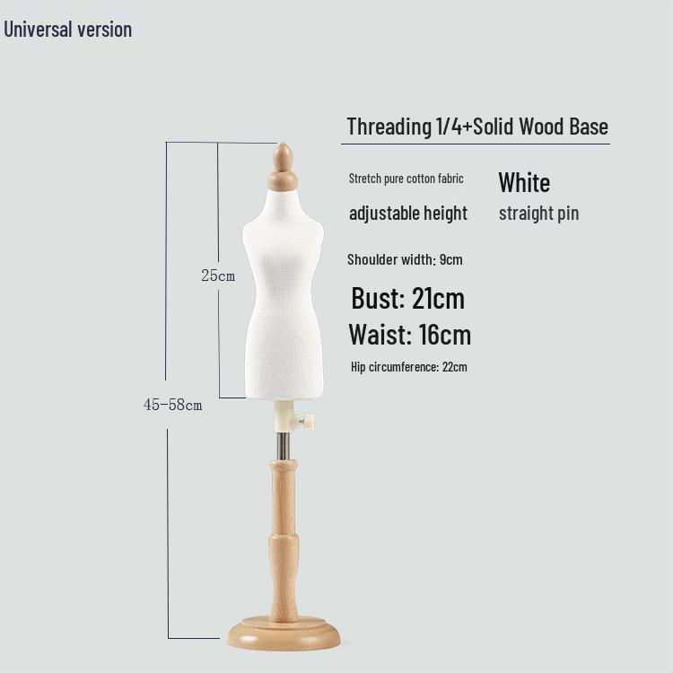 Mini Female Draping Mannequin for Student Tailoring