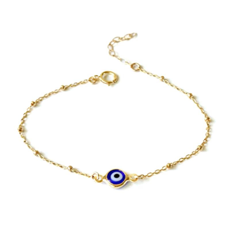 Blessed Evil Eye Bracelet For Women Lucky Copper Devil Eye Wristband Gift Jewelry Gift