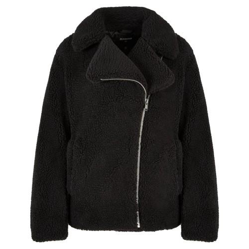 Urban Classics Womens/Ladies Sherpa Biker Jacket