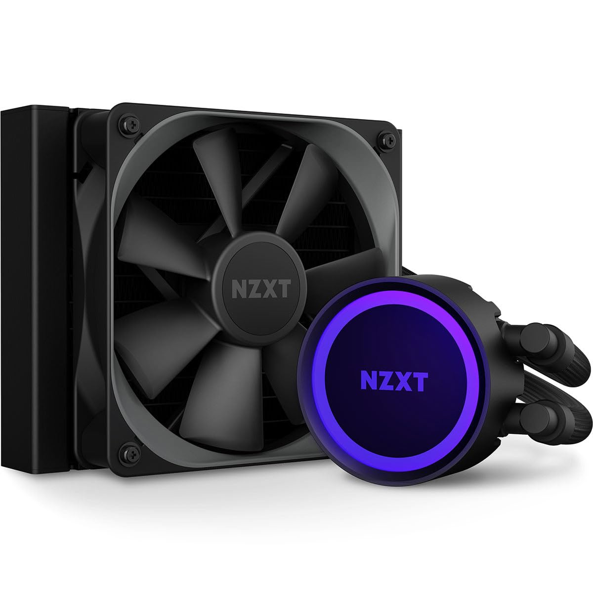 

NZXT Kraken 120 Simple CPU Cooler 120mm FN1640 Water-Cooled RL-KR120-B1