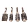 4 Stück Professionelles Haarbürsten-Set Bogenform Haarbürste Rundbürste zum Föhnen Locken Golden