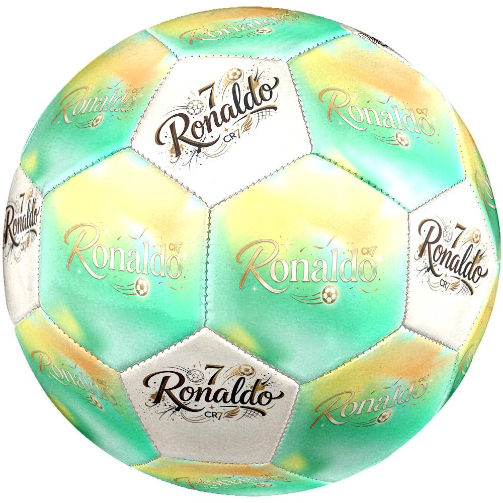 Ronaldo's Soccer Journey Size 5 Soccer Football Machine Sewn Indoor/Outdoor Universal Football Sports Enthusiast Gifts