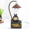 Totoro My Neighbor No Face Man Night Lamp Resin Cartoon Figurine Gift Light