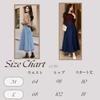 Iza Denim Long Jeans Style with High Solid Denim Jeans Long Slimming Blue Light [Belle Bella] Women's Skirt, Pockets, A-line Flare, Waist, Stylish,