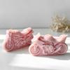 Stampi in Silicone a Forma di Motocicletta Resistenti al Calore Facili da Sformare per Realizzare Candele Sapone Cioccolato Gesso Ornamenti Resina Arte