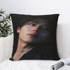 Park Ji Hoon Fan Dárková Povlak na polštář Merch Měkký Potah na polštář Povlaky na polštáře Dekorace na sedadlo S uzávěrem na zip Více velikostí